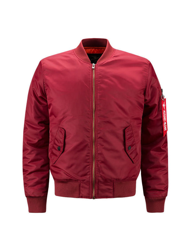 Baseball Collar Mens Air Force Pilot Unisex Men’s Jacket