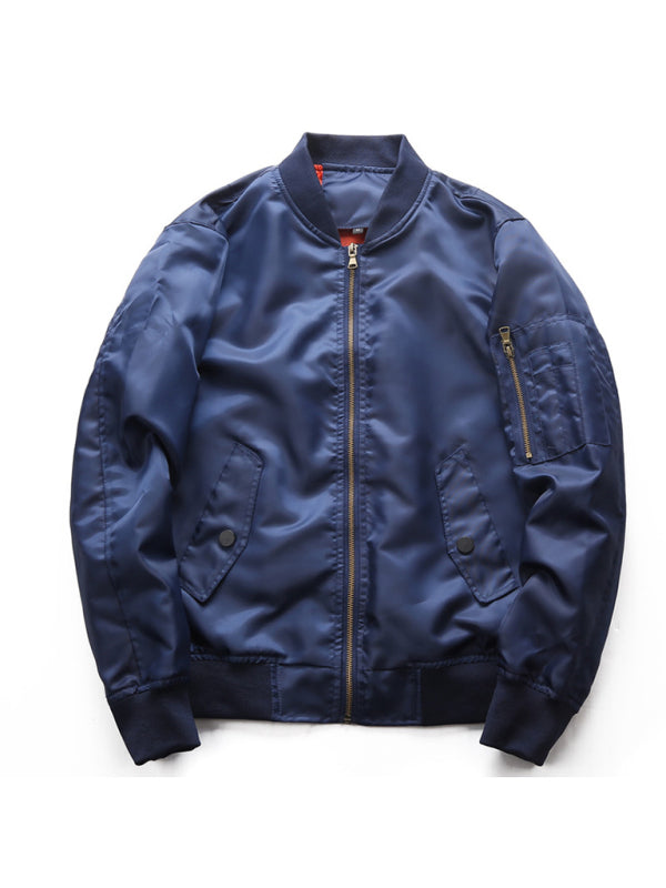 Baseball Collar Mens Air Force Pilot Unisex Men’s Jacket