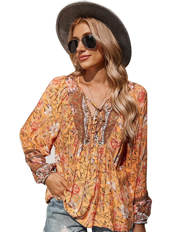 Bohemian Paisley Women’s Blouse