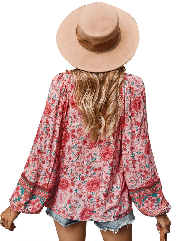 Bohemian Paisley Women’s Blouse