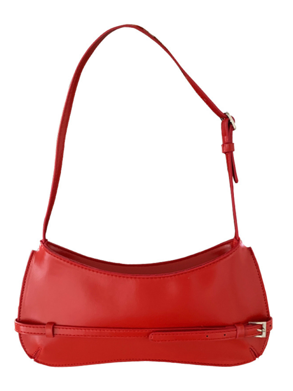 Fashion shoulder bag retro baguette bag