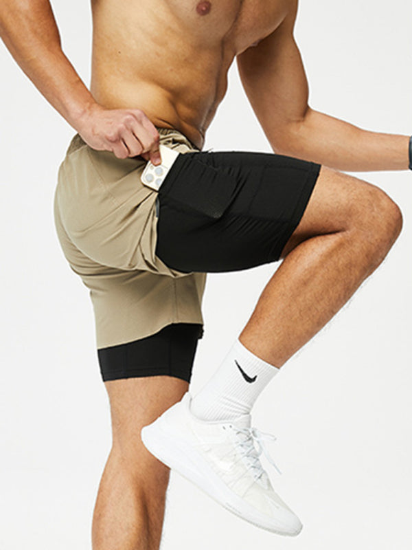 Men’s breathable loose fit quick-drying training shorts