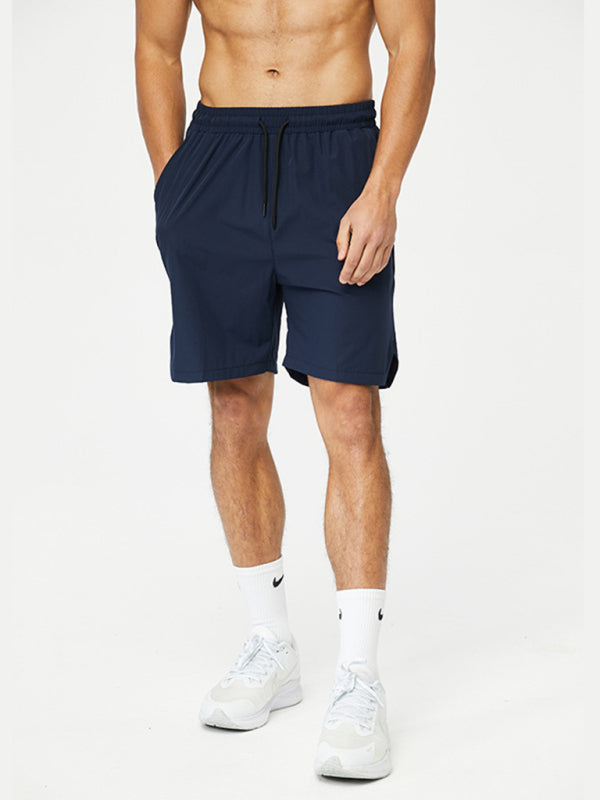 Men’s breathable loose version quick-drying running training shorts