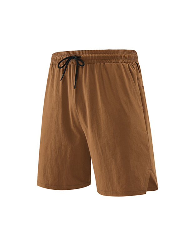 Men’s breathable loose version quick-drying running training shorts