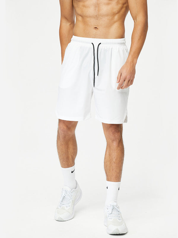 Men’s breathable loose version quick-drying running training shorts