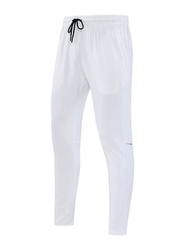 Men’s quick-drying elastic outdoor casual running fitness training trousers