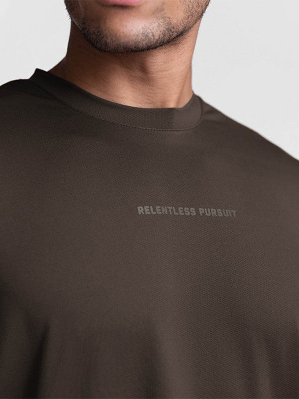 Men’s round neck short-sleeved solid color quick-drying all-match sports T-shirt