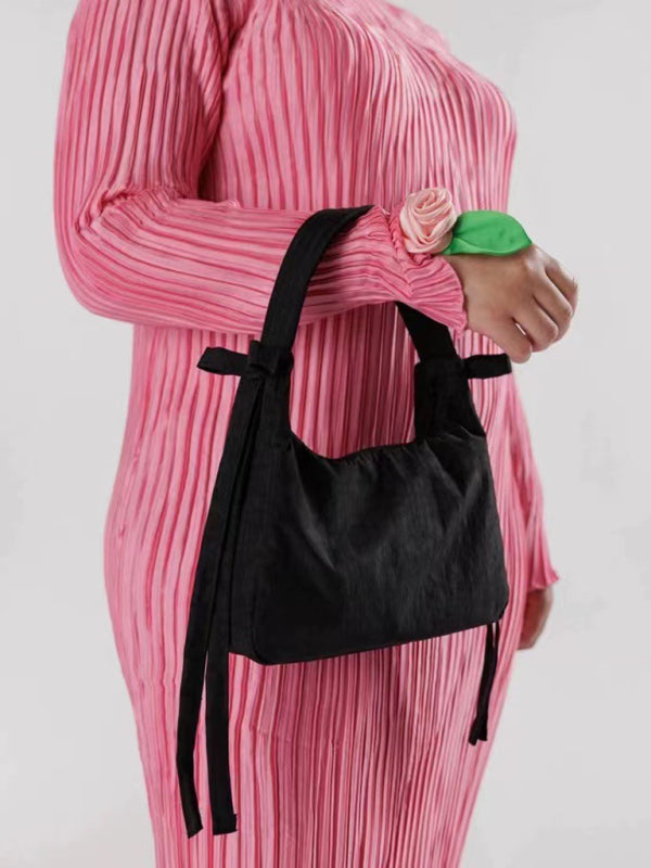 New fashion trend simple handbag armpit bag - Black / FREESIZE