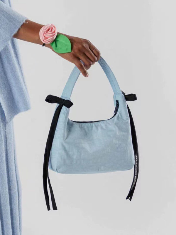 New fashion trend simple handbag armpit bag - Sky blue azure / FREESIZE