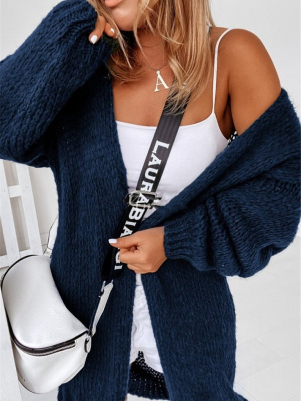New loose knit cardigan - Champlain color / S