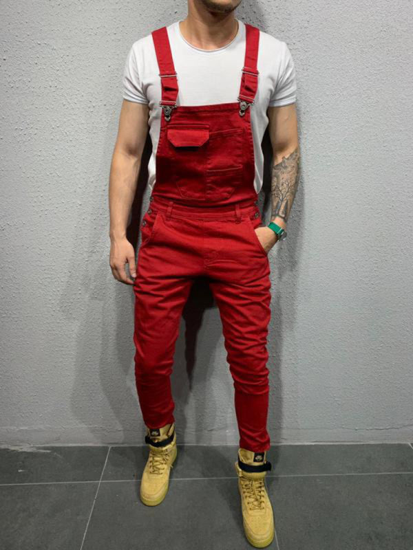 New style suspenders slim fit men’s suspender jeans