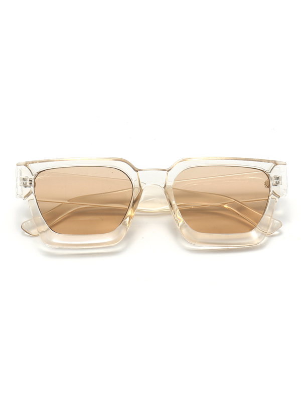 New women’s thick frame sunglasses trendy square frame sunglasses
