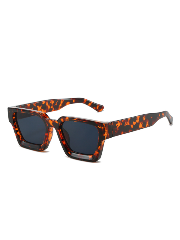 New women’s thick frame sunglasses trendy square frame sunglasses