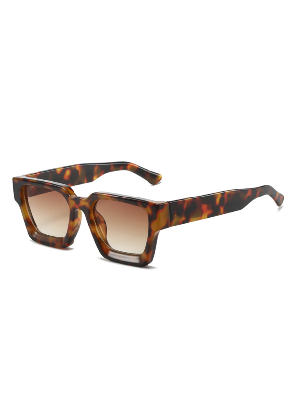 New women’s thick frame sunglasses trendy square frame sunglasses