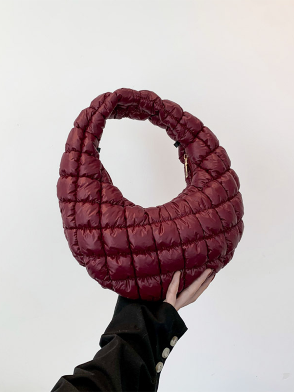 Simple dumpling bag handbag - Red / FREESIZE