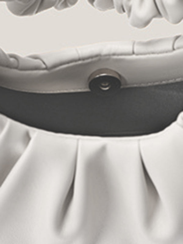 Underarm bag women’s cloud pleat bag baguette one shoulder Messenger