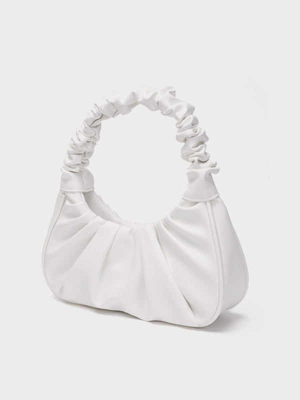 Underarm bag women’s cloud pleat bag baguette one shoulder Messenger