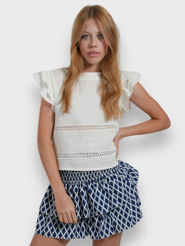 Women’s casual cake skirt striped print short skirt Y2k hot girl skirt