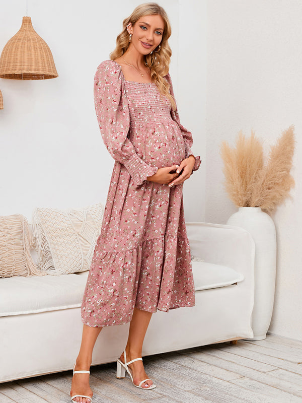 Women’s chiffon dress small floral dresses