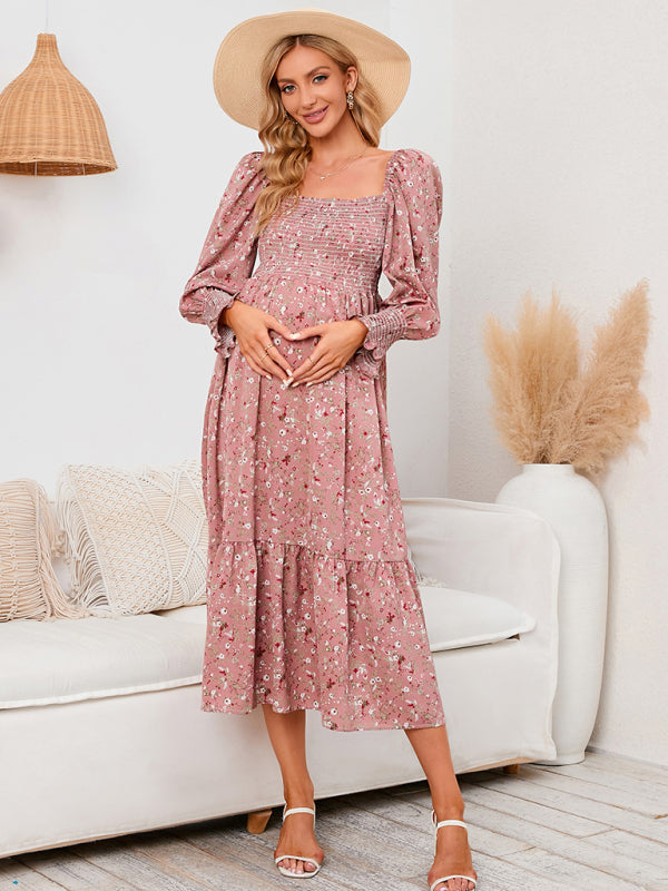 Women’s chiffon dress small floral dresses
