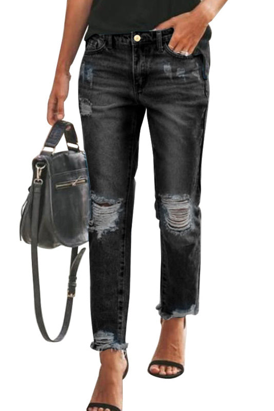 Women’s High Rise Totally Shaping Skinny Jeans - Black / S