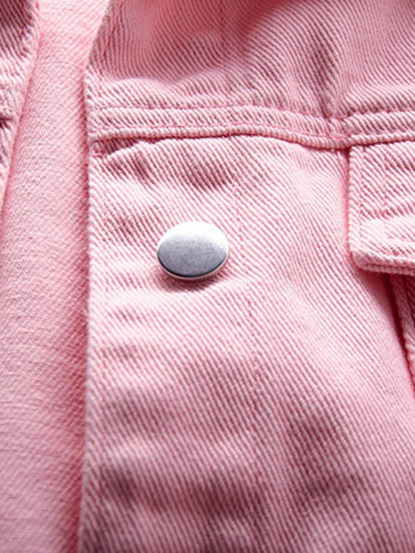 Women’s New Colorful Large Size Denim Jacket