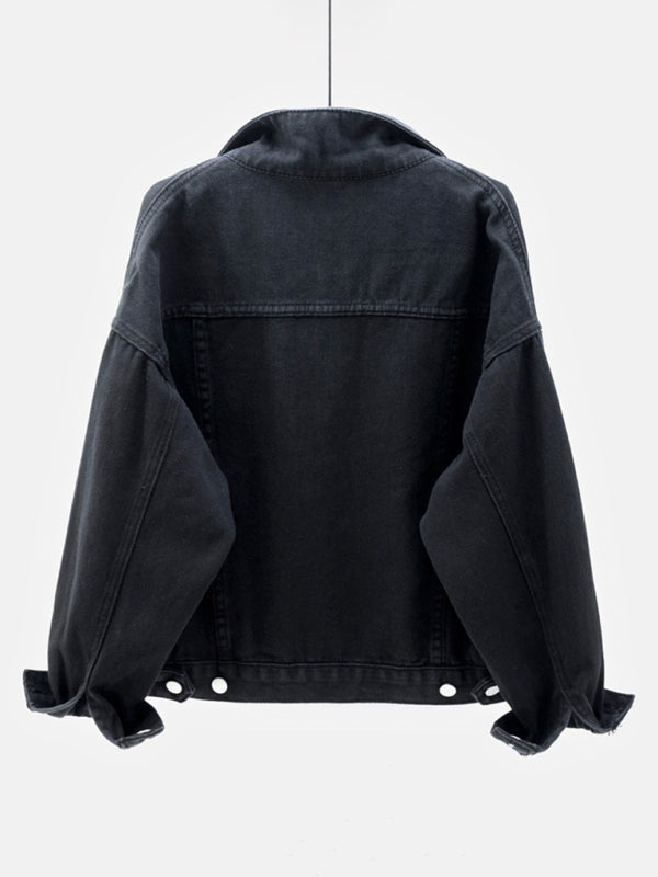 Women’s New Colorful Large Size Denim Jacket