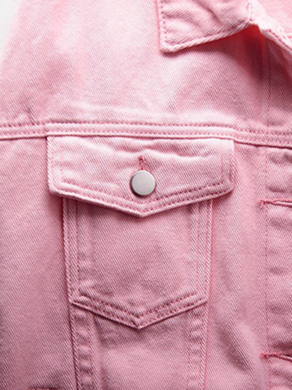 Women’s New Colorful Large Size Denim Jacket