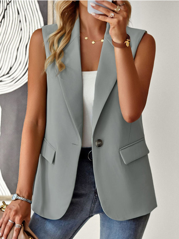 Women’s OL temperament commuting suit vest