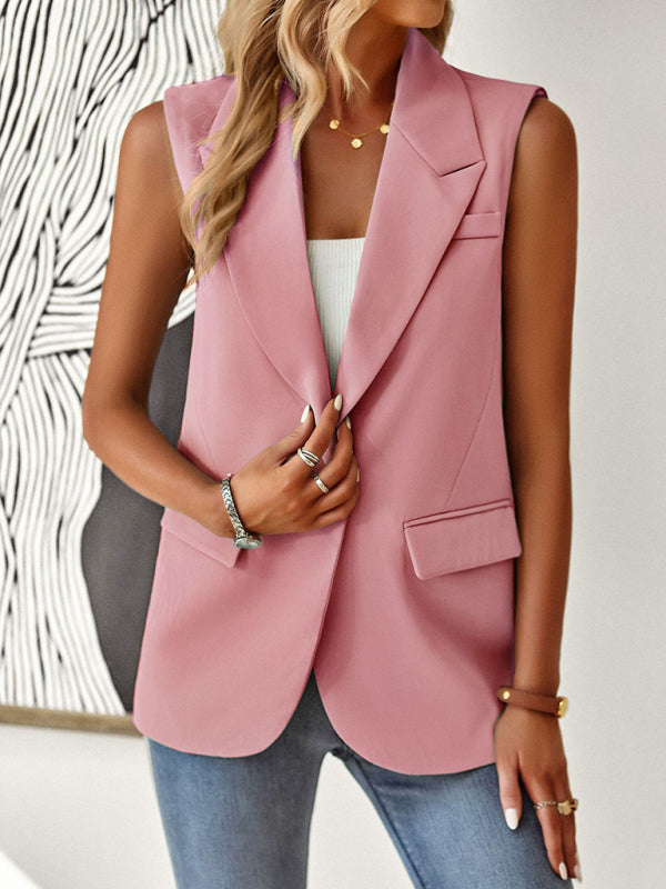 Women’s OL temperament commuting suit vest